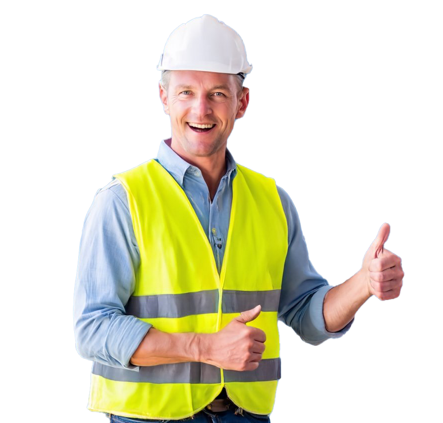 worker thumbs up transparent